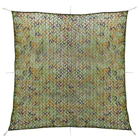 Red de camuflaje con bolsa de almacenamiento verde 2x3 m de , Equipamiento de protección para caza y tiro - Ref: Foro24-13587...