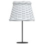 Pantalla para lámpara mimbre blanco Ø15x12 cm de , Pantallas para lámparas - Ref: Foro24-364380, Precio: 14,12 €, Descuento: %