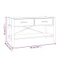 Mueble para TV madera contrachapada 82x38x45 cm de , Muebles TV - Ref: Foro24-345662, Precio: 66,91 €, Descuento: %