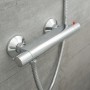 SCHÜTTE Grifo mezclador termostático para ducha VICO cromado de , Grifos - Ref: Foro24-425800, Precio: 74,56 €, Descuento: %
