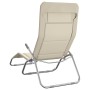 Tumbona plegable 2 uds textilene acero con recubrimiento crema de , Tumbonas - Ref: Foro24-360173, Precio: 166,39 €, Descuent...
