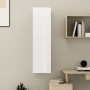 Mueble de TV contrachapada blanco brillante 30,5x30x110 cm de , Muebles TV - Ref: Foro24-803374, Precio: 62,69 €, Descuento: %