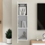 Mueble de TV contrachapada blanco brillante 30,5x30x110 cm de , Muebles TV - Ref: Foro24-803374, Precio: 62,69 €, Descuento: %