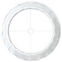 Pantalla para lámpara mimbre blanco Ø25x17 cm de , Pantallas para lámparas - Ref: Foro24-364382, Precio: 19,37 €, Descuento: %