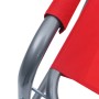 Sillas de director 2 unidades acero rojo de , Sillas de jardín - Ref: Foro24-47919, Precio: 90,69 €, Descuento: %
