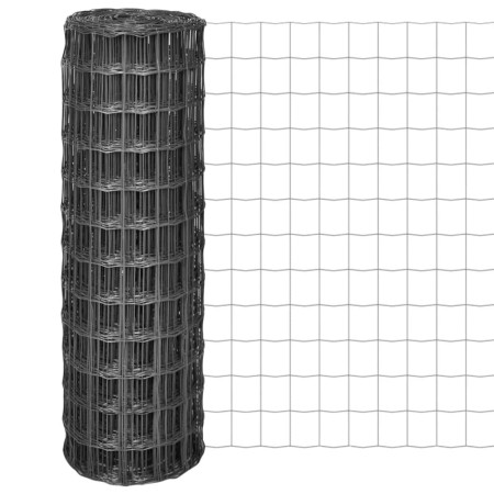 Euro Valla de acero gris 10x1,2 m de , Paneles de vallas - Ref: Foro24-142510, Precio: 62,24 €, Descuento: %