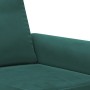 Juego de sofás con cojines 3 piezas terciopelo verde oscuro de , Sofás - Ref: Foro24-3202282, Precio: 652,00 €, Descuento: %