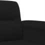 Juego de sofás con cojines 3 piezas tela microfibra negro de , Sofás - Ref: Foro24-3202305, Precio: 852,57 €, Descuento: %