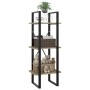 Estantería de 3 niveles contrachapada roble Sonoma 40x30x105 cm de , Librerías y estanterías - Ref: Foro24-806490, Precio: 50...