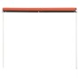 Toldo retráctil naranja y marrón 100x150 cm de , Toldos - Ref: Foro24-145893, Precio: 32,68 €, Descuento: %