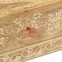 Mesa consola de madera maciza de mango 80x35x74 cm de , Mesas auxiliares - Ref: Foro24-320379, Precio: 166,93 €, Descuento: %
