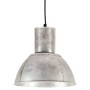 Lámpara colgante redonda 25 W plateada 28,5 cm E27 de , Lámparas - Ref: Foro24-320567, Precio: 35,24 €, Descuento: %