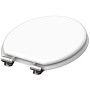 SCHÜTTE Asiento de inodoro con cierre suave SPIRIT WHITE blanco mate de , Asientos de inodoros y bidés - Ref: Foro24-438737, ...