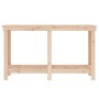 Banco de trabajo de madera maciza de pino 140x50x80 cm de , Mesas de trabajo - Ref: Foro24-822506, Precio: 122,92 €, Descuent...