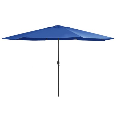 Sombrilla de jardín con palo de metal azul azure 390 cm de , Sombrillas - Ref: Foro24-47385, Precio: 82,89 €, Descuento: %