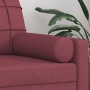 Cojines decorativos 2 uds tela rojo tinto 15x50 cm de , Cojines - Ref: Foro24-349507, Precio: 26,50 €, Descuento: %