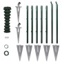 Valla metálica con estacas postes acero galvanizado 0,8x15 m de , Paneles de vallas - Ref: Foro24-140749, Precio: 173,04 €, D...