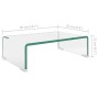Soporte para TV/Elevador monitor cristal claro 40x25x11 cm de , Muebles TV - Ref: Foro24-244126, Precio: 61,11 €, Descuento: %