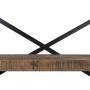 Aparador con estantes de madera de mango maciza 120x35x200 cm de , Aparadores - Ref: Foro24-244945, Precio: 643,26 €, Descuen...