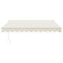 Toldo retráctil automático color crema 3,5x2,5 m de , Toldos - Ref: Foro24-3154477, Precio: 307,85 €, Descuento: %