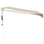 Toldo retráctil automático amarillo y blanco 3,5x2,5 m de , Toldos - Ref: Foro24-3154482, Precio: 288,28 €, Descuento: %