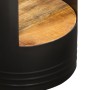 Mesa de centro de madera maciza de mango 43x55 cm de , Mesas de centro - Ref: Foro24-287487, Precio: 160,75 €, Descuento: %