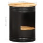 Mesa de centro de madera maciza de mango 43x55 cm de , Mesas de centro - Ref: Foro24-287487, Precio: 160,75 €, Descuento: %
