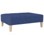 Reposapiés de tela azul 78x56x32 cm de , Otomanas - Ref: Foro24-337805, Precio: 54,66 €, Descuento: %