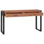Escritorio con 2 cajones madera de teca 140x40x75 cm de , Escritorios - Ref: Foro24-325269, Precio: 283,45 €, Descuento: %