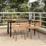 Juego de comedor de jardín 5 piezas ratán sintético de , Conjuntos de jardín - Ref: Foro24-3157862, Precio: 401,76 €, Descuen...