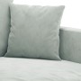 Juego de sofás con cojines 3 piezas terciopelo gris claro de , Sofás - Ref: Foro24-3201710, Precio: 474,07 €, Descuento: %