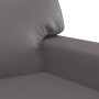 Juego de sofás con cojines 2 piezas cuero sintético gris de , Sofás - Ref: Foro24-3201926, Precio: 550,47 €, Descuento: %