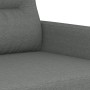 Juego de sofás con cojines 3 piezas tela gris oscuro de , Sofás - Ref: Foro24-3201553, Precio: 627,71 €, Descuento: %