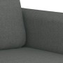 Juego de sofás con cojines 3 piezas tela gris oscuro de , Sofás - Ref: Foro24-3202127, Precio: 554,29 €, Descuento: %