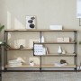 Mesa consola madera contrachapada roble Sonoma 160x32x95 cm de , Mesas auxiliares - Ref: Foro24-833956, Precio: 98,65 €, Desc...