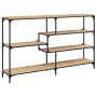 Mesa consola madera contrachapada roble Sonoma 160x32x95 cm de , Mesas auxiliares - Ref: Foro24-833956, Precio: 98,65 €, Desc...