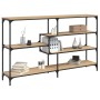 Mesa consola madera contrachapada roble Sonoma 160x32x95 cm de , Mesas auxiliares - Ref: Foro24-833956, Precio: 98,65 €, Desc...