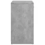 Banco zapatero madera de ingeniería gris hormigón 94,5x31x57 cm de vidaXL, Zapateros y organizadores de calzado - Ref: Foro24...