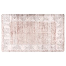 Alfombra lavable antideslizante beige 150x230 cm de , Alfombras - Ref: Foro24-373987, Precio: 47,24 €, Descuento: %