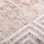 Alfombra lavable antideslizante beige 150x230 cm de , Alfombras - Ref: Foro24-373987, Precio: 47,24 €, Descuento: %