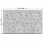 Alfombra lavable antideslizante beige 150x230 cm de , Alfombras - Ref: Foro24-373987, Precio: 47,24 €, Descuento: %