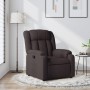 Sillón reclinable de tela marrón oscuro de , Sillones - Ref: Foro24-373579, Precio: 229,88 €, Descuento: %
