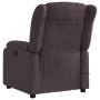 Sillón de masaje reclinable de tela marrón oscuro de , Sillones - Ref: Foro24-373591, Precio: 239,00 €, Descuento: %