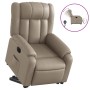 Sillón elevable eléctrico cuero artificial capuchino de , Sillones - Ref: Foro24-3205284, Precio: 337,87 €, Descuento: %