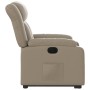 Sillón elevable eléctrico cuero artificial capuchino de , Sillones - Ref: Foro24-3205284, Precio: 337,87 €, Descuento: %