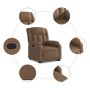 Sillón reclinable elevable de tela marrón de , Sillones - Ref: Foro24-3205320, Precio: 310,98 €, Descuento: %