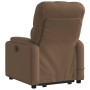Silla de masaje reclinable de pie de tela marrón de , Sillones - Ref: Foro24-3204726, Precio: 332,24 €, Descuento: %
