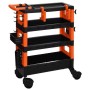 FX-Tools Carrito de herramientas de 4 niveles negro y naranja de , Carretillas de carga - Ref: Foro24-447439, Precio: 63,49 €...