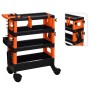 FX-Tools Carrito de herramientas de 4 niveles negro y naranja de , Carretillas de carga - Ref: Foro24-447439, Precio: 63,49 €...