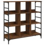 Aparador de madera de ingeniería marrón roble 102x32x103,5 cm de , Aparadores - Ref: Foro24-837731, Precio: 54,68 €, Descuent...